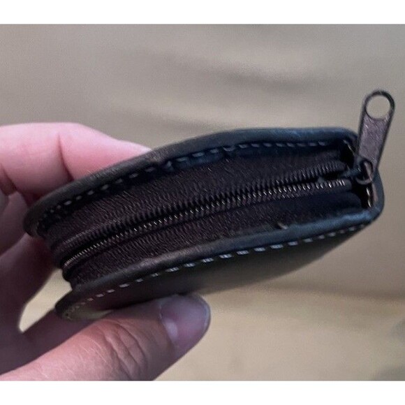 Vintage NOS GC Analog Travel Clock With Black Faux Zippered Case New Battery - Picture 4 of 5